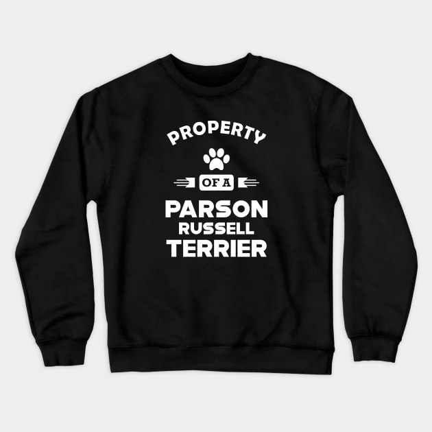 Parson Russell Terrier - Namaste home with my parson russell terrier Crewneck Sweatshirt by KC Happy Shop